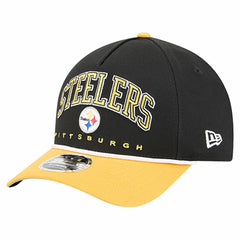 NFL Pittsburgh Steelers Arch COOLERA 9FORTY A-Frame M-Crown Adjustable Hat