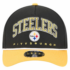 NFL Pittsburgh Steelers Arch COOLERA 9FORTY A-Frame M-Crown Adjustable Hat