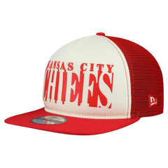 NFL Kansas City Chiefs Cutout A-Frame 9FIFTY Snapback Hat
