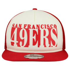 NFL San Francisco 49ers Cutout A-Frame 9FIFTY Snapback Hat