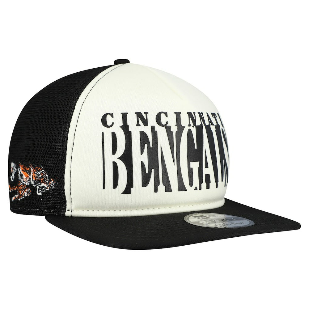 NFL Cincinnati Bengals Throwback Cutout A-Frame 9FIFTY Snapback Hat