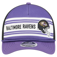 NFL Baltimore Ravens Linear A-Frame 9FORTY Adjustable Hat