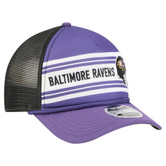 NFL Baltimore Ravens Linear A-Frame 9FORTY Adjustable Hat