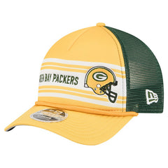NFL Green Bay Packers Linear A-Frame 9FORTY Adjustable Hat