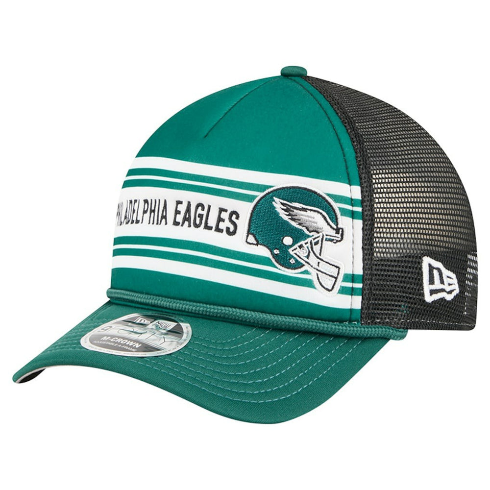 NFL Philadelphia Eagles Linear A-Frame 9FORTY Adjustable Hat