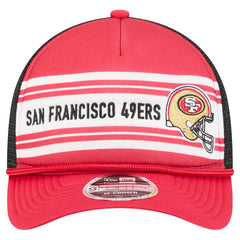 NFL San Francisco 49ers Linear A-Frame 9FORTY Adjustable Hat