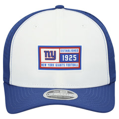 NFL New York Giants Established Patch 9SEVENTY Adjustable Hat
