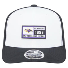 NFL Baltimore Ravens Established Patch 9SEVENTY Adjustable Hat