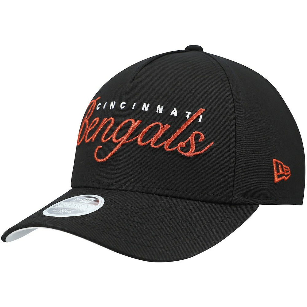 NFL Cincinnati Bengals Women's Metallic 9FORTY M-Crown A-Frame Adjustable Hat