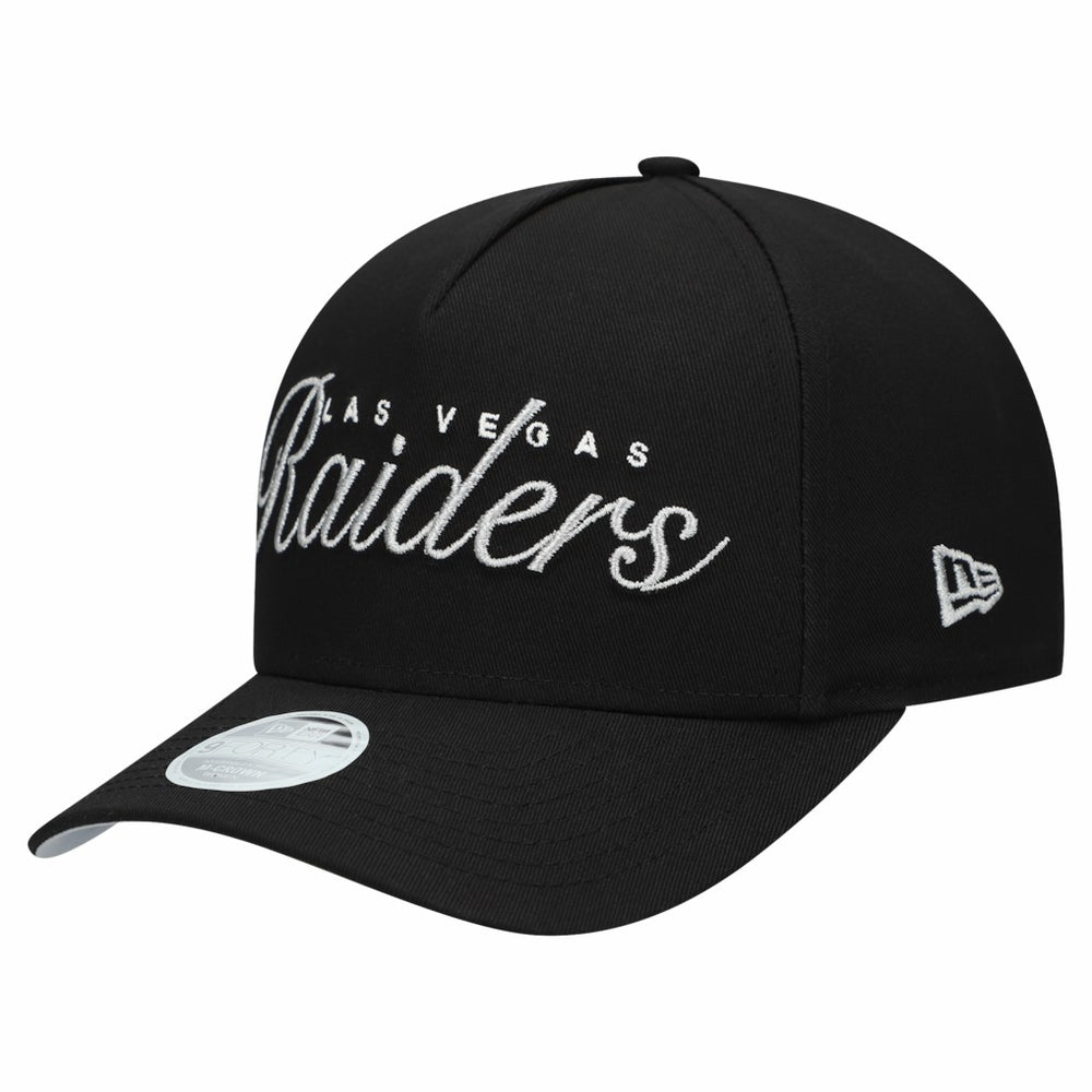 NFL Las Vegas Raiders Women's Metallic 9FORTY M-Crown A-Frame Adjustable Hat