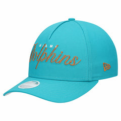 NFL Miami Dolphins Women's Metallic 9FORTY M-Crown A-Frame Adjustable Hat
