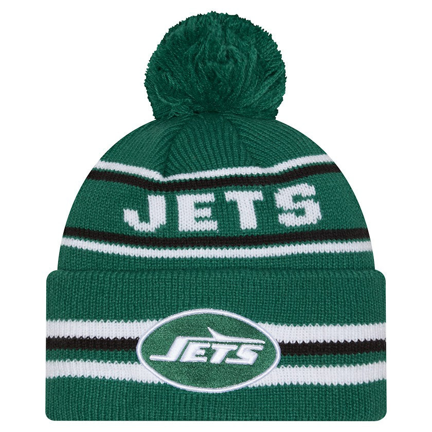 NFL New York Jets Classic Cuffed Knit Hat with Pom