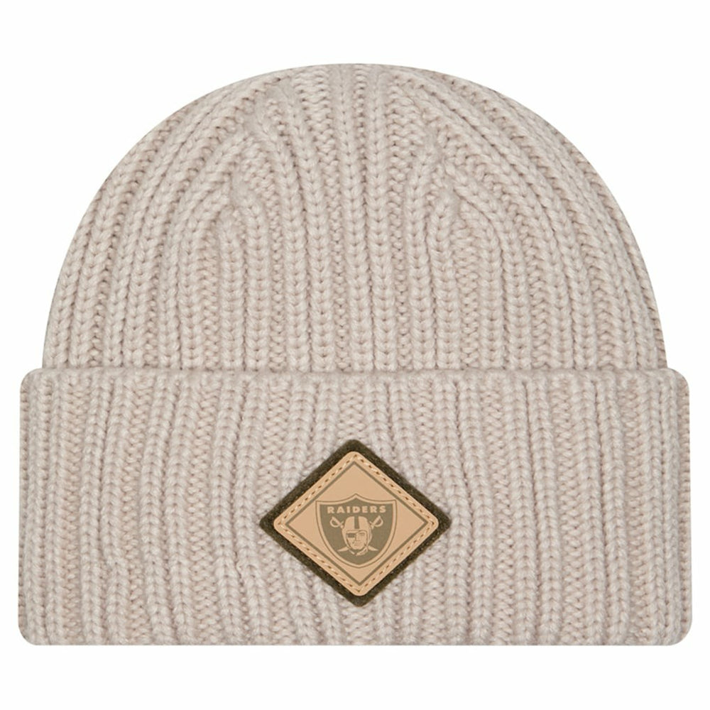 NFL Las Vegas Raiders Logo Applique Cuffed Knit Hat