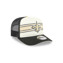 NFL New Orleans Saints Banner A-Frame 9FIFTY Trucker Snapback Hat