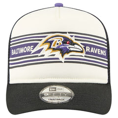 NFL Baltimore Ravens Banner A-Frame 9FIFTY Trucker Snapback Hat