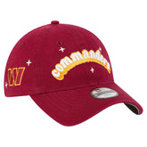 NFL Washington Commanders Girls Youth Cheer 9TWENTY Adjustable Hat