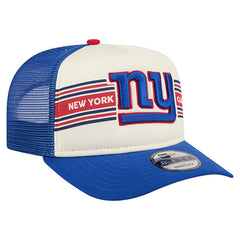 NFL New York Giants Youth Banner 9FIFTY A-Frame Adjustable Trucker Hat