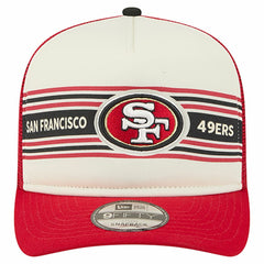 NFL San Francisco 49ers Youth Banner 9FIFTY A-Frame Adjustable Trucker Hat