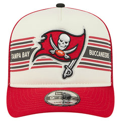 NFL Tampa Bay Buccaneers Youth Banner 9FIFTY A-Frame Adjustable Trucker Hat
