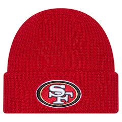 NFL San Francisco 49ers Youth Waffle Cuffed Knit Hat