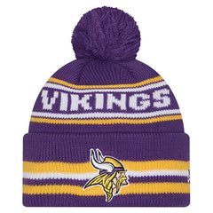 NFL Minnesota Vikings Youth Classic Cuffed Knit Hat with Pom