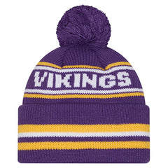 NFL Minnesota Vikings Youth Classic Cuffed Knit Hat with Pom