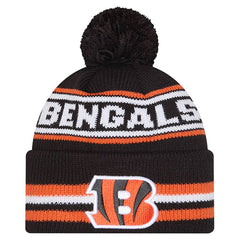 NFL Cincinnati Bengals Youth Classic Cuffed Knit Hat with Pom