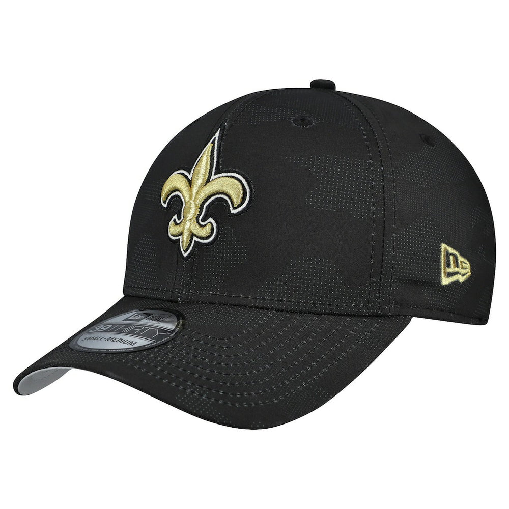 NFL New Orleans Saints Tonal Camo 39THIRTY Stretch Fit Hat