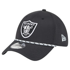 NFL Las Vegas Raiders Perforated 39THIRTY Flex Hat
