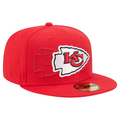 NFL Kansas City Chiefs Tri-Hit 59FIFTY Fitted Hat