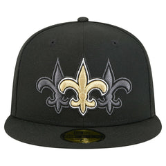 NFL New Orleans Saints Tri-Hit 59FIFTY Fitted Hat