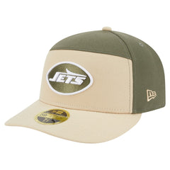 NFL New York Jets Two-Tone Color Pack Split Panel 59FIFTY Fitted Hat