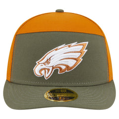 NFL Philadelphia Eagles Two-Tone Color Pack Split Panel 59FIFTY Fitted Hat