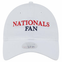 Washington Nationals Women's Team Fan 9TWENTY Adjustable Hat - White | New Era