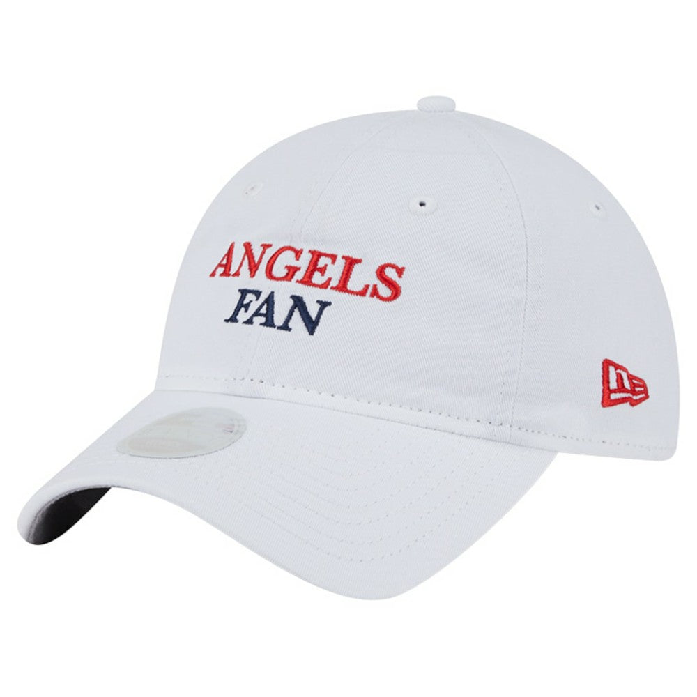Los Angeles Angels Women's Team Fan 9TWENTY Adjustable Hat - White | New Era