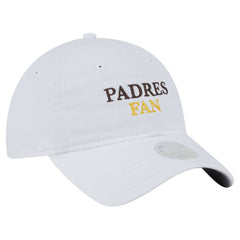 San Diego Padres Women's Team Fan 9TWENTY Adjustable Hat - White | New Era