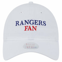 Texas Rangers Women's Team Fan 9TWENTY Adjustable Hat - White | New Era