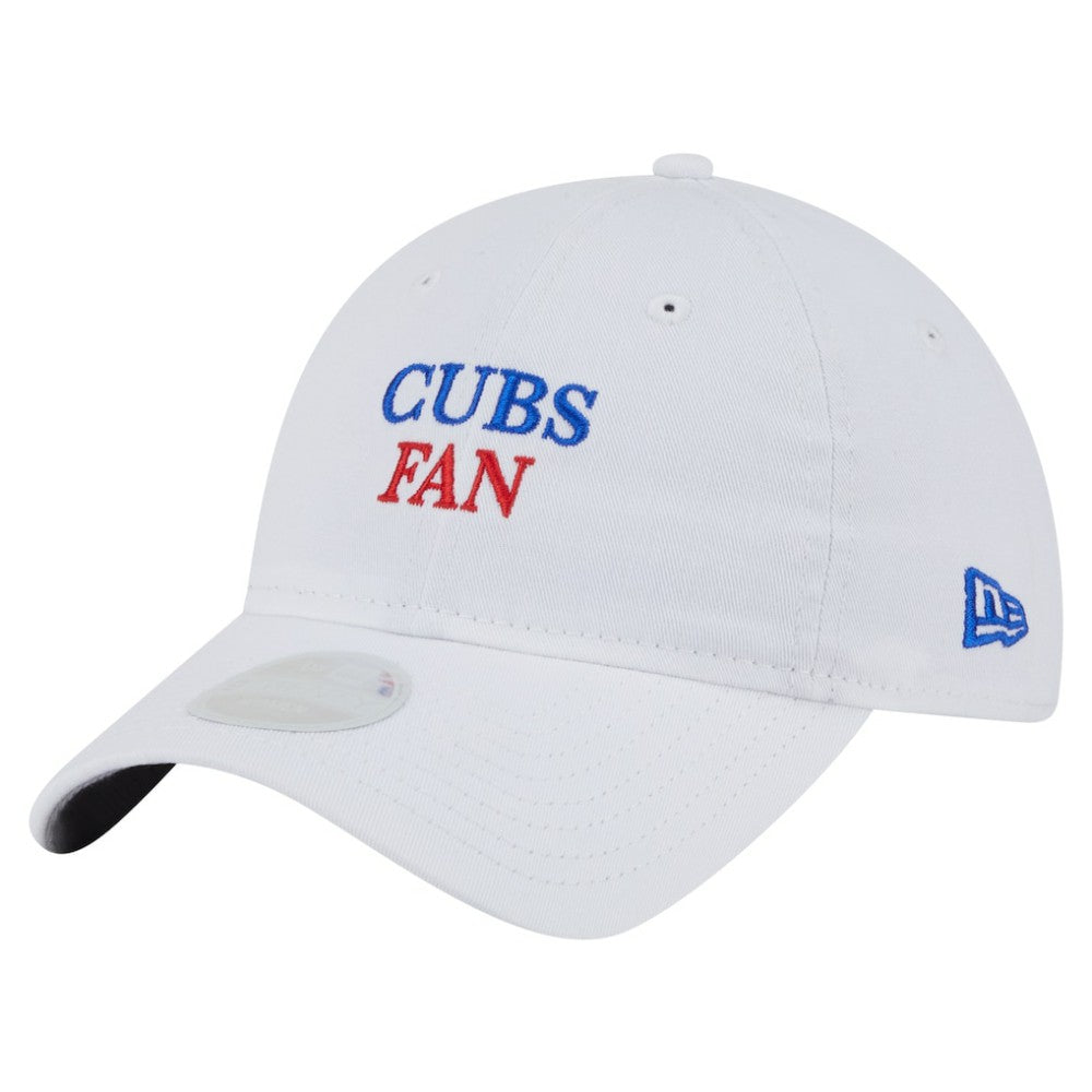 Chicago Cubs Women's Team Fan 9TWENTY Adjustable Hat - White | New Era