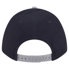 New York Yankees Arch 9FORTY A-Frame M-Crown Adjustable Hat - Navy/Gray | New Era
