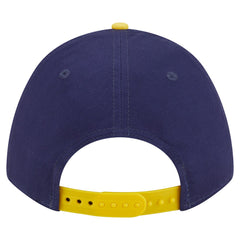Milwaukee Brewers Arch 9FORTY A-Frame M-Crown Adjustable Hat - Navy/Gold | New Era
