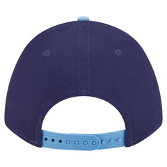 Tampa Bay Rays Arch 9FORTY A-Frame M-Crown Adjustable Hat - Navy/Light Blue | New Era