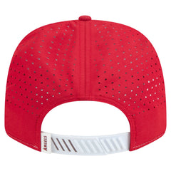 Los Angeles Angels Established Patch 9SEVENTY Adjustable Hat - White/Red | New Era
