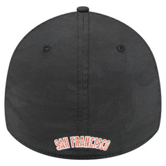 San Francisco Giants Tonal Camo 39THIRTY Flex Hat - Black | New Era