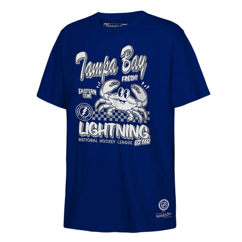 Tampa Bay Lightning Mitchell & Ness Youth Concession Stand T-Shirt
