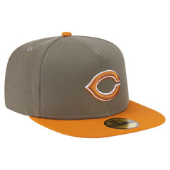 Cincinnati Reds Two-Tone Color Pack A-Frame 59FIFTY Fitted Hat - Olive/Orange | New Era