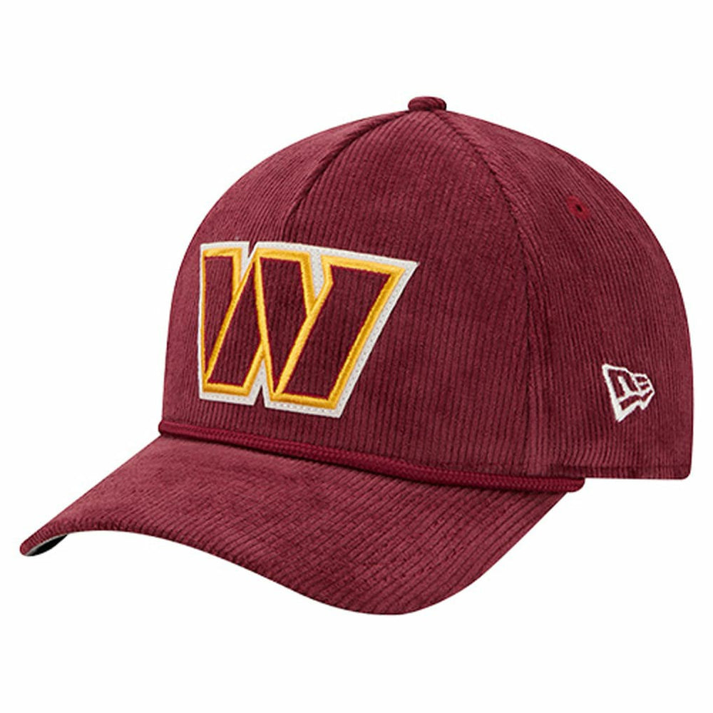 NFL Washington Commanders Cord Corduroy 9FORTY A-Frame Adjustable Hat