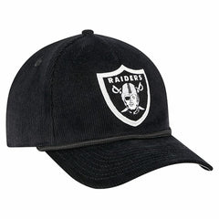 NFL Las Vegas Raiders Cord Corduroy 9FORTY A-Frame Adjustable Hat