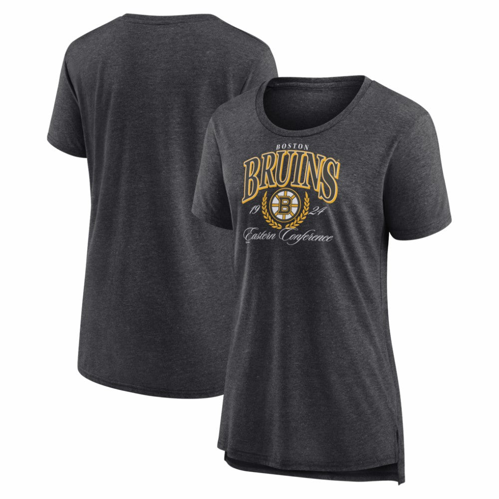 Boston Bruins Women's Reign Supreme Tri-Blend T-Shirt