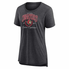 Ottawa Senators Women's Reign Supreme Tri-Blend T-Shirt