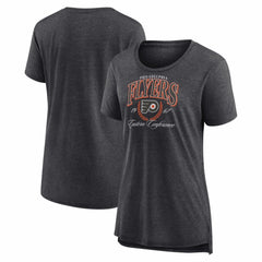 Philadelphia Flyers Women's Reign Supreme Tri-Blend T-Shirt